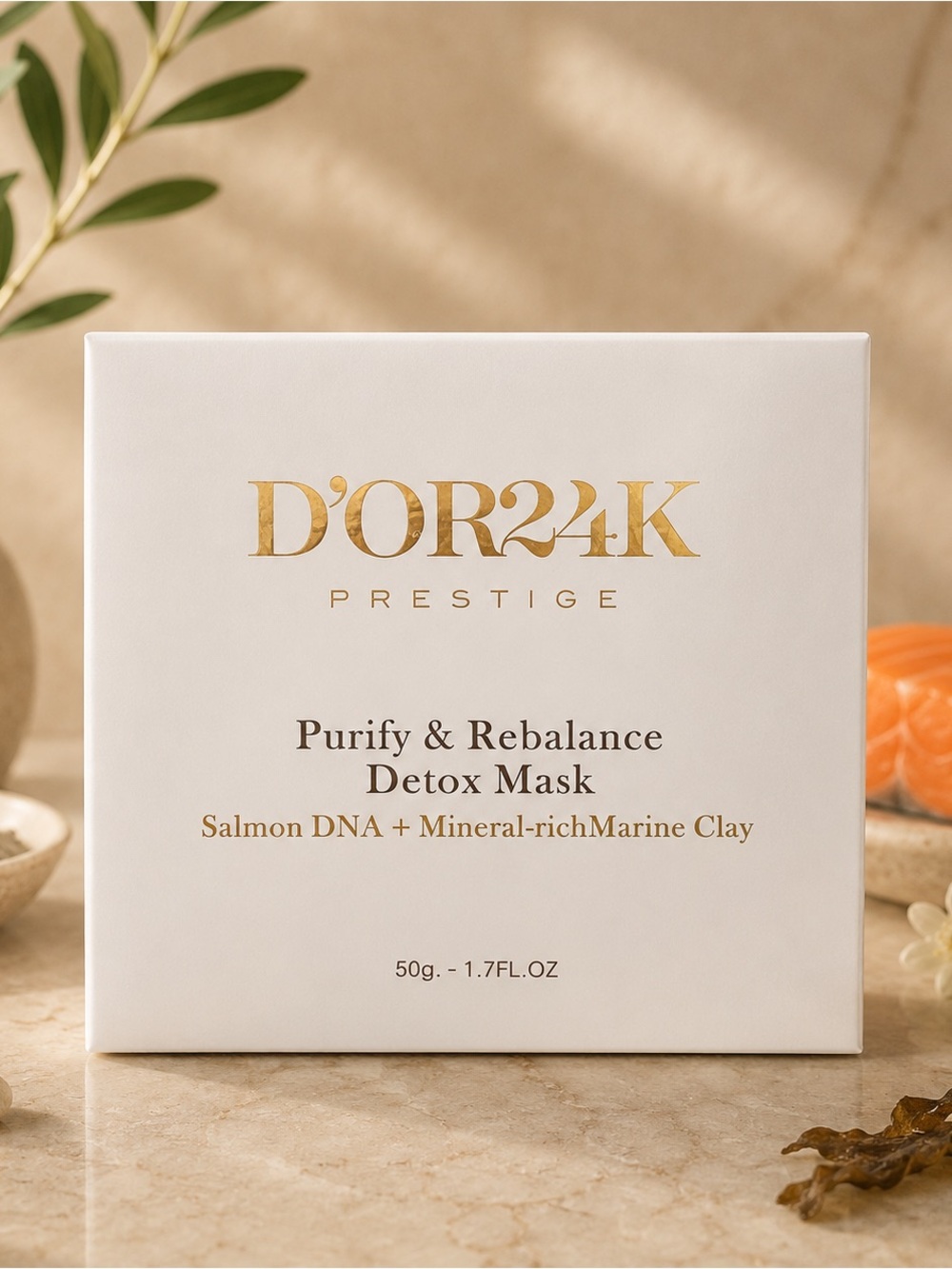 ✨D'OR24K Prestige Purify & Rebalance Detox Mask - With Salmon DNA✨